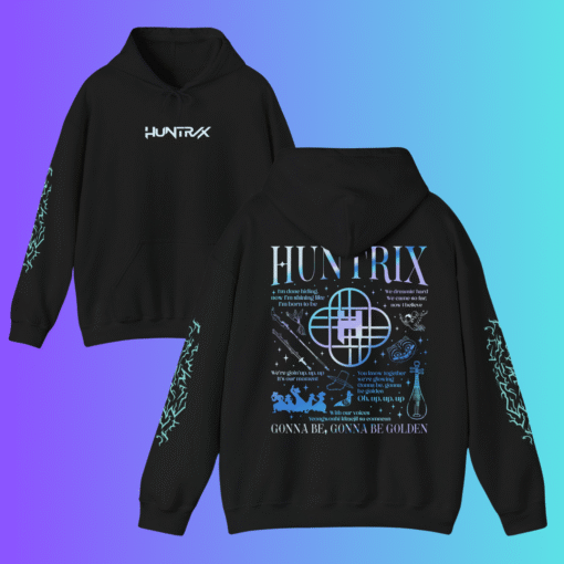 Huntrix Kpop Demon Hunters Sweatshirt/Hoodie, Kpop Demon Hunter Merch