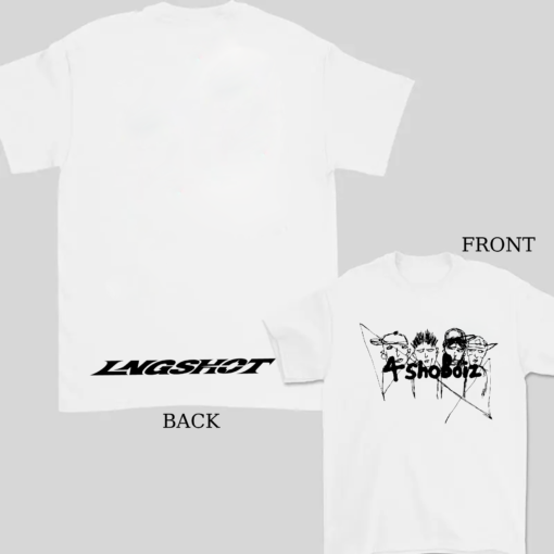 Double-sided Lngshot 4shoboiz Shirt, Kpop Shirt for fans