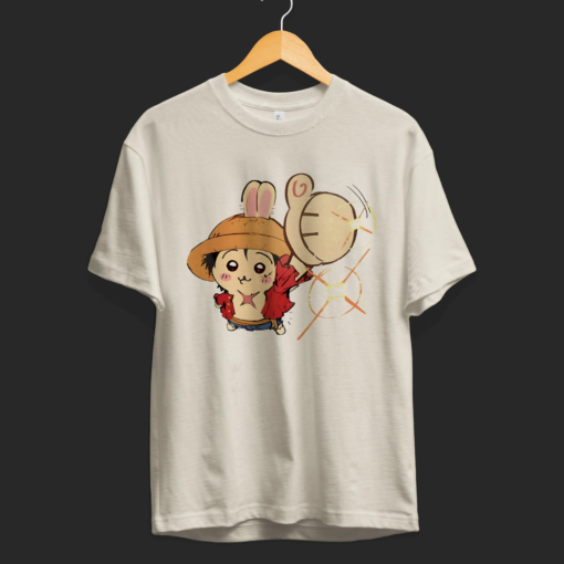 Funny Usagi x Luffy Shirt