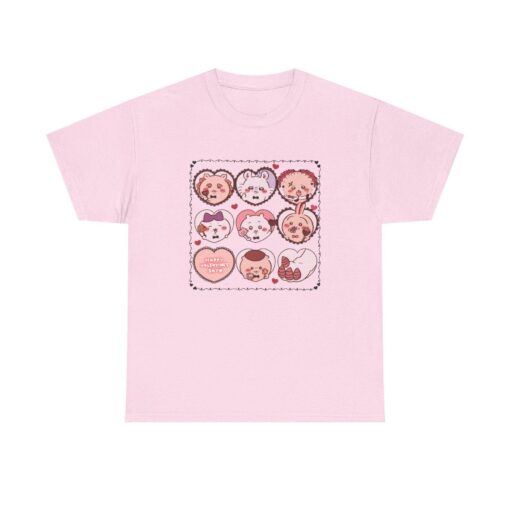 Chiikawa Hachiware Usagi Momonga Happy Valentines Shirt