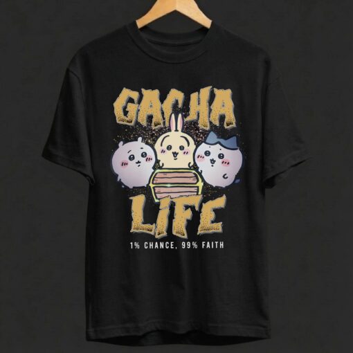 Funny Chiikawa Gacha Life Shirt