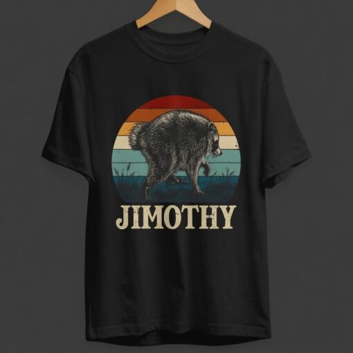 Retro Style Jimothy the Racoon Shirt