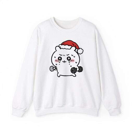 Crying Chiikawa Gym Christmas Shirt