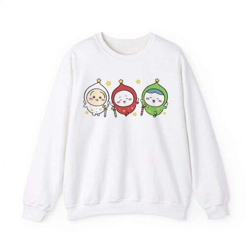 Cute Christmas Chiikawa Usagi Hachiware Shirt